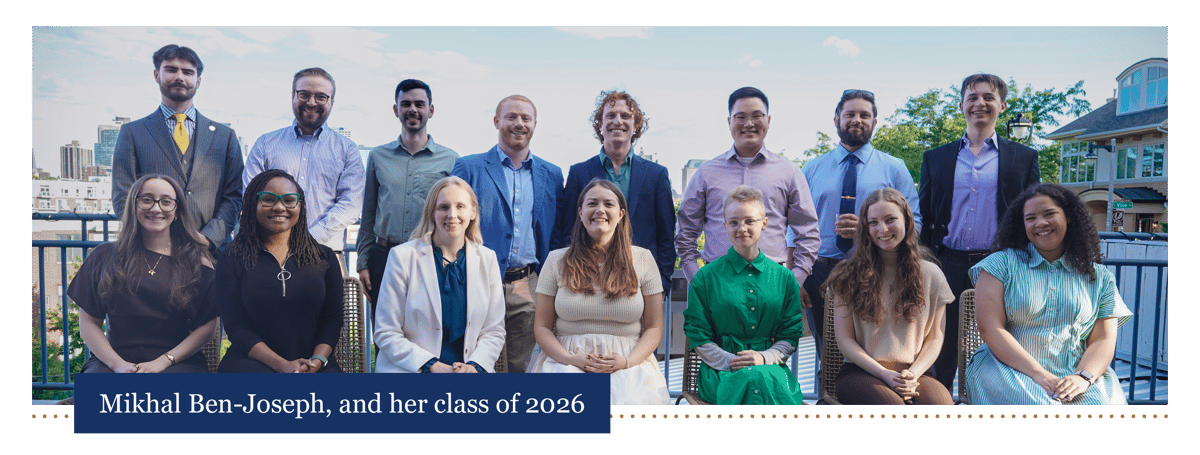 Mikhal Ben-Joseph and her class of 2026