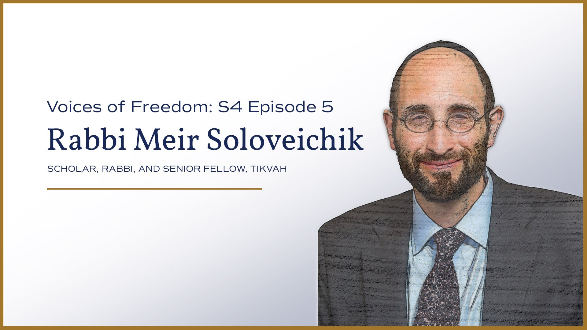 S4, Episode 5: An Interview with Rabbi Meir Soloveichik