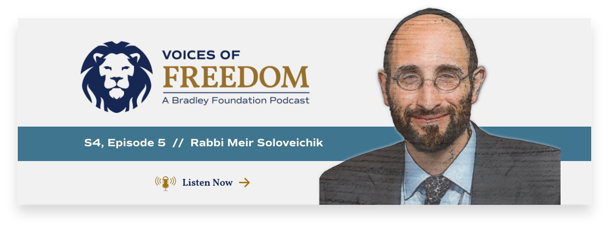 Rabbi Meir Soloveichik cta
